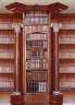 Library BOOKCASE WALL MURAL