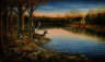 RA0169M Tranquil Evening Wall Mural (Large)